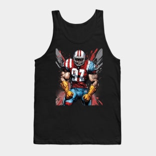 American Football Cornerback Tank Top